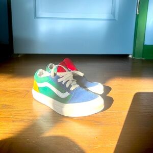 Vans colorblock shoes